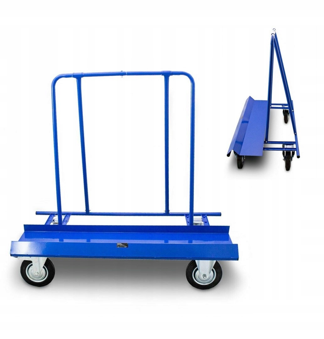 Wózek do przewozu płyt regipsowych boczny transportowy udźwig 500kg