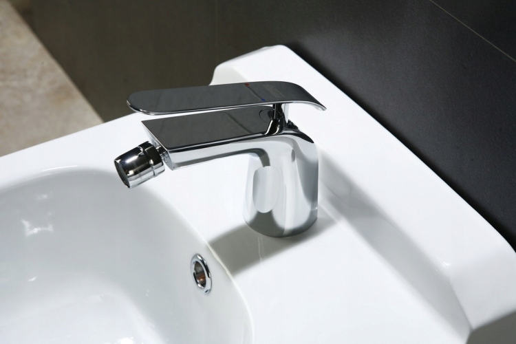 Bidetová Batéria, Chróm