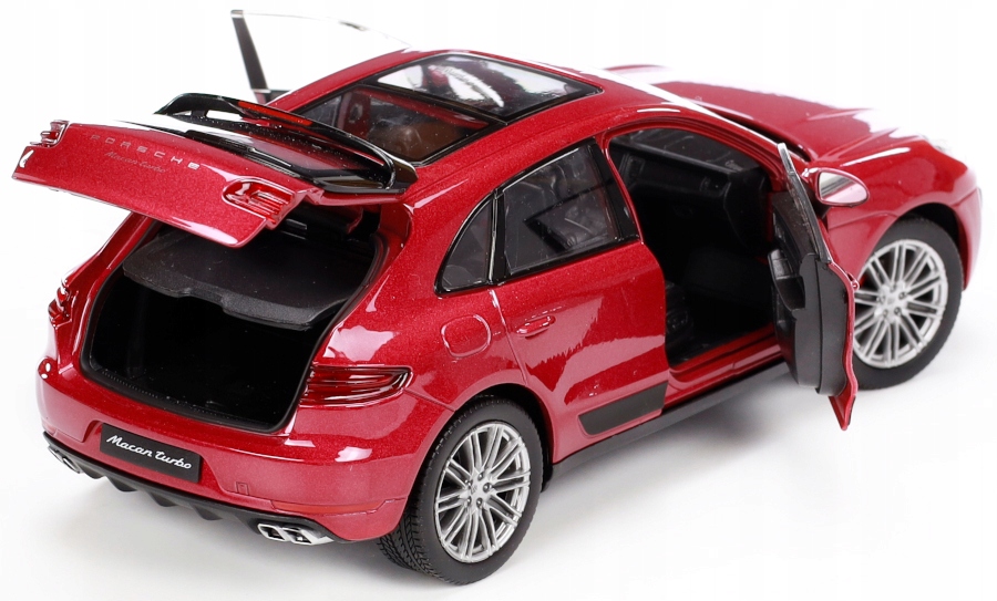 Welly Kovové Auto Porsche Macan Turbo auto