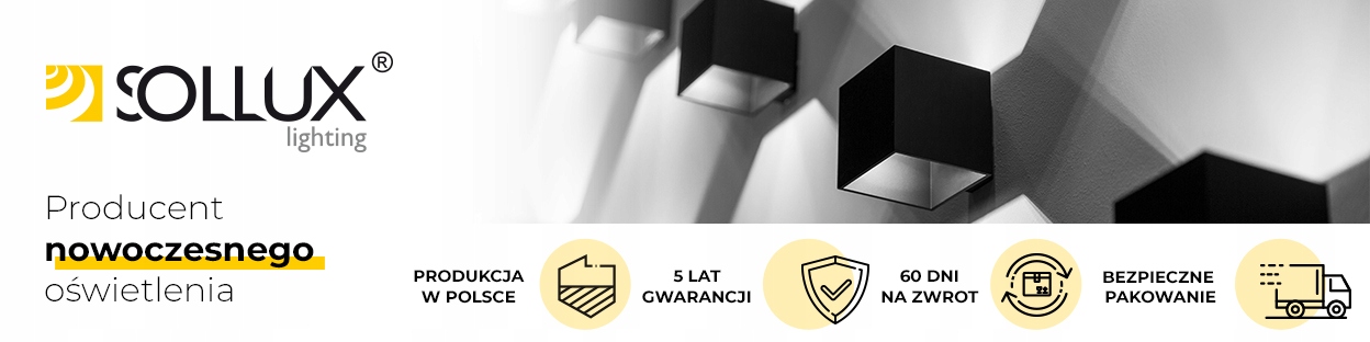 Plafon MERIDA 6L Szary nowoczesna listwa do jadalni LED SOLLUX lighting Maksymalna moc pojedynczego źródła światła 40 W