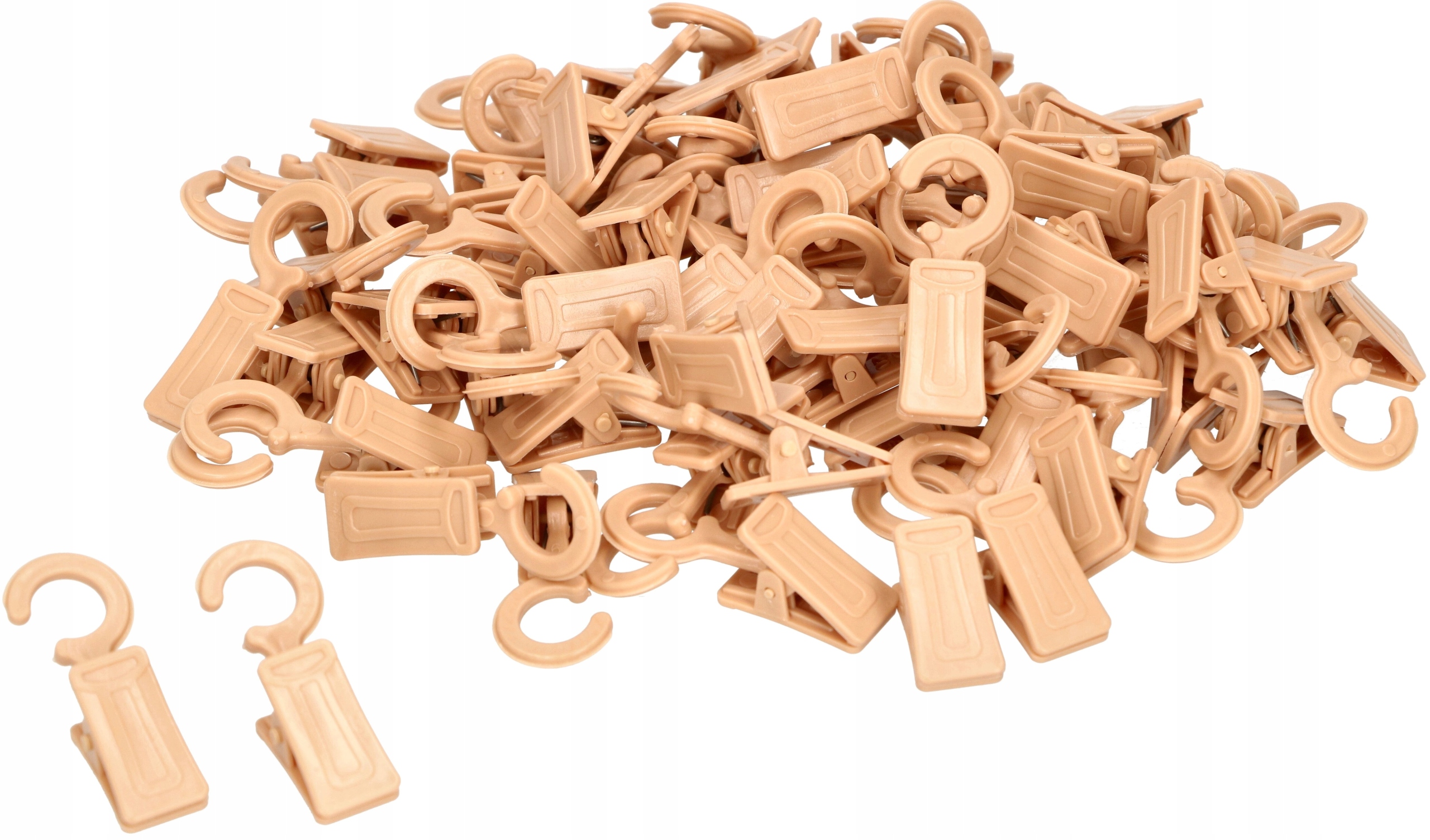 ŻABKI ŻABKA NA KÓŁKO PLASTIKOWA DO KARNISZA 100SZT