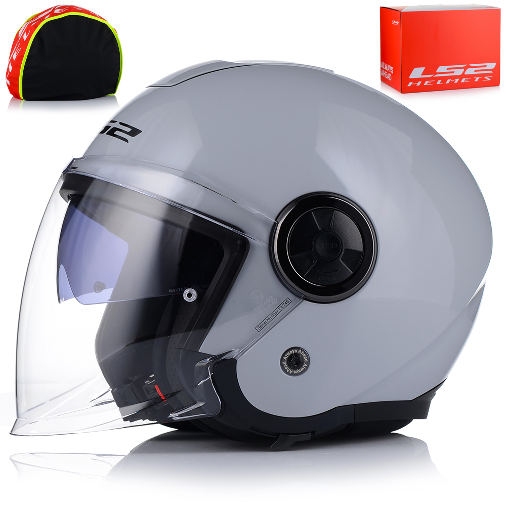 Otvorená Motocyklová Prilba LS2 OF620 Classy II Pearl Lesk 22.06 Clona