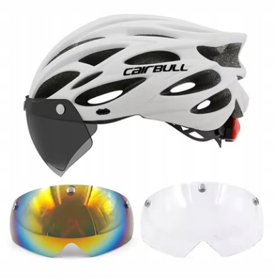 Kask Rowerowy Szybki Led Lekki Aerodynamiczny Uniwersalny 54-62 CM M/L