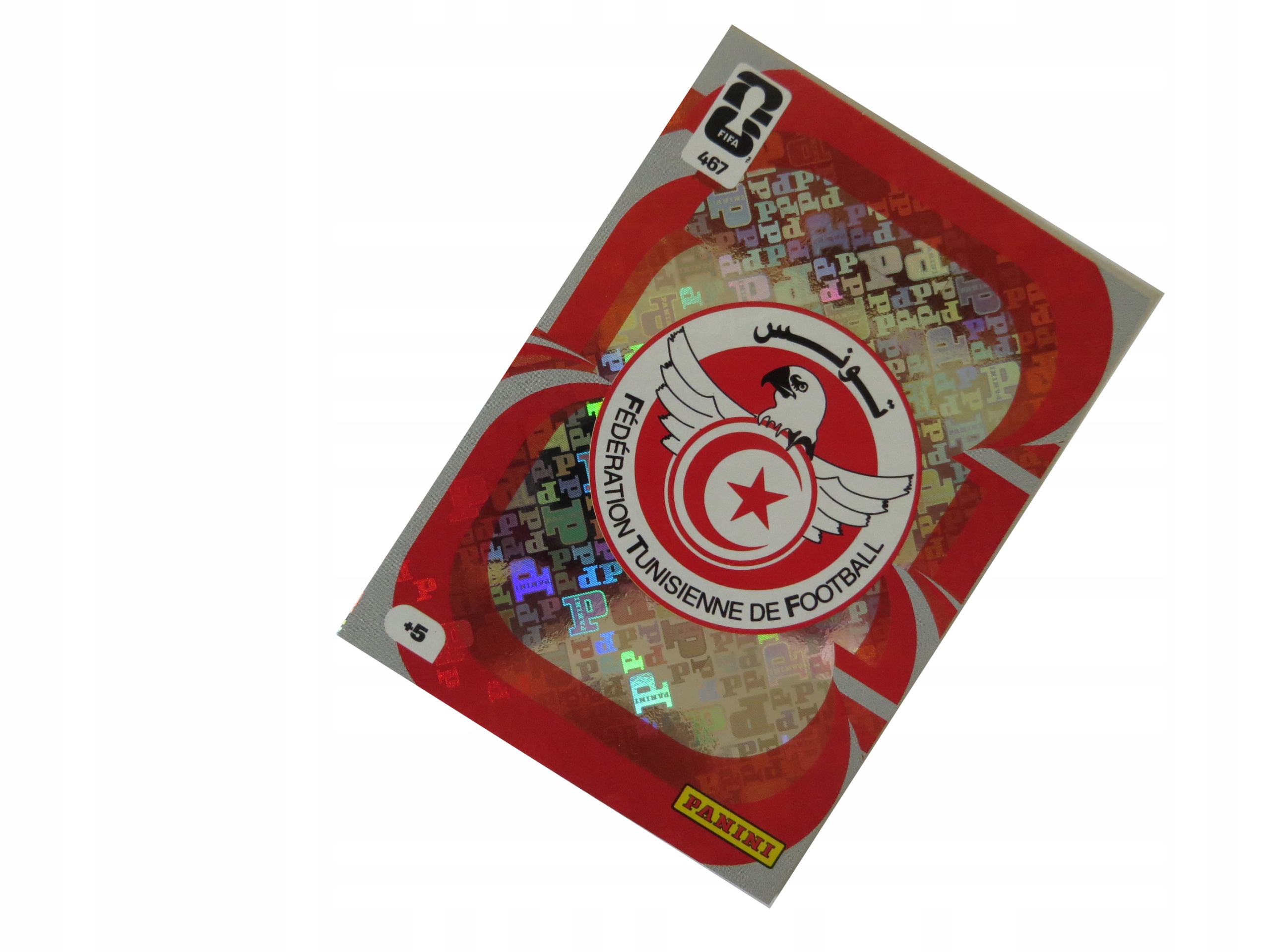 Panini Fifa World Cup 2026 Karty Piłkarskie Team Crest Logo 467 Tunezja