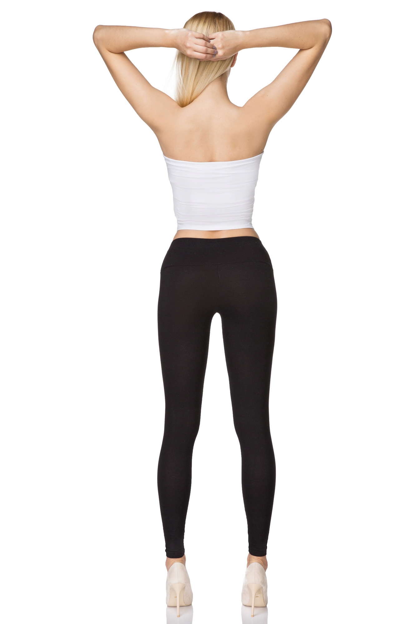 FUTURO FASHION- DŁUGIE LEGGINSY Z PANELEM- LWP-XXL Rodzaj klasyczne