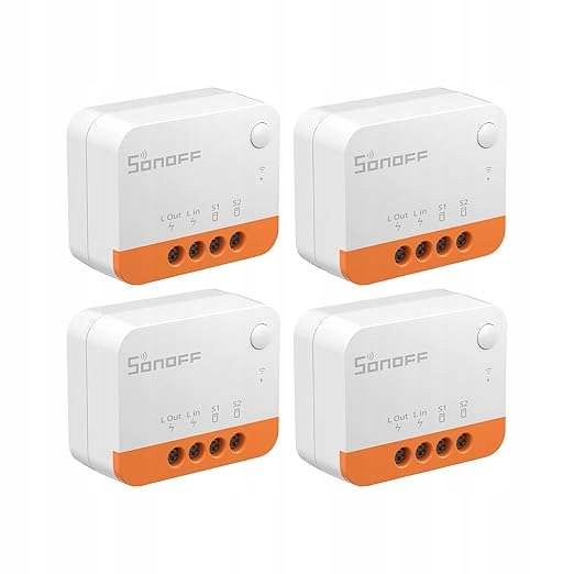 Inteligentný prepínač Sonoff ZBMINIL2 Zigbee, sada 4 kusov