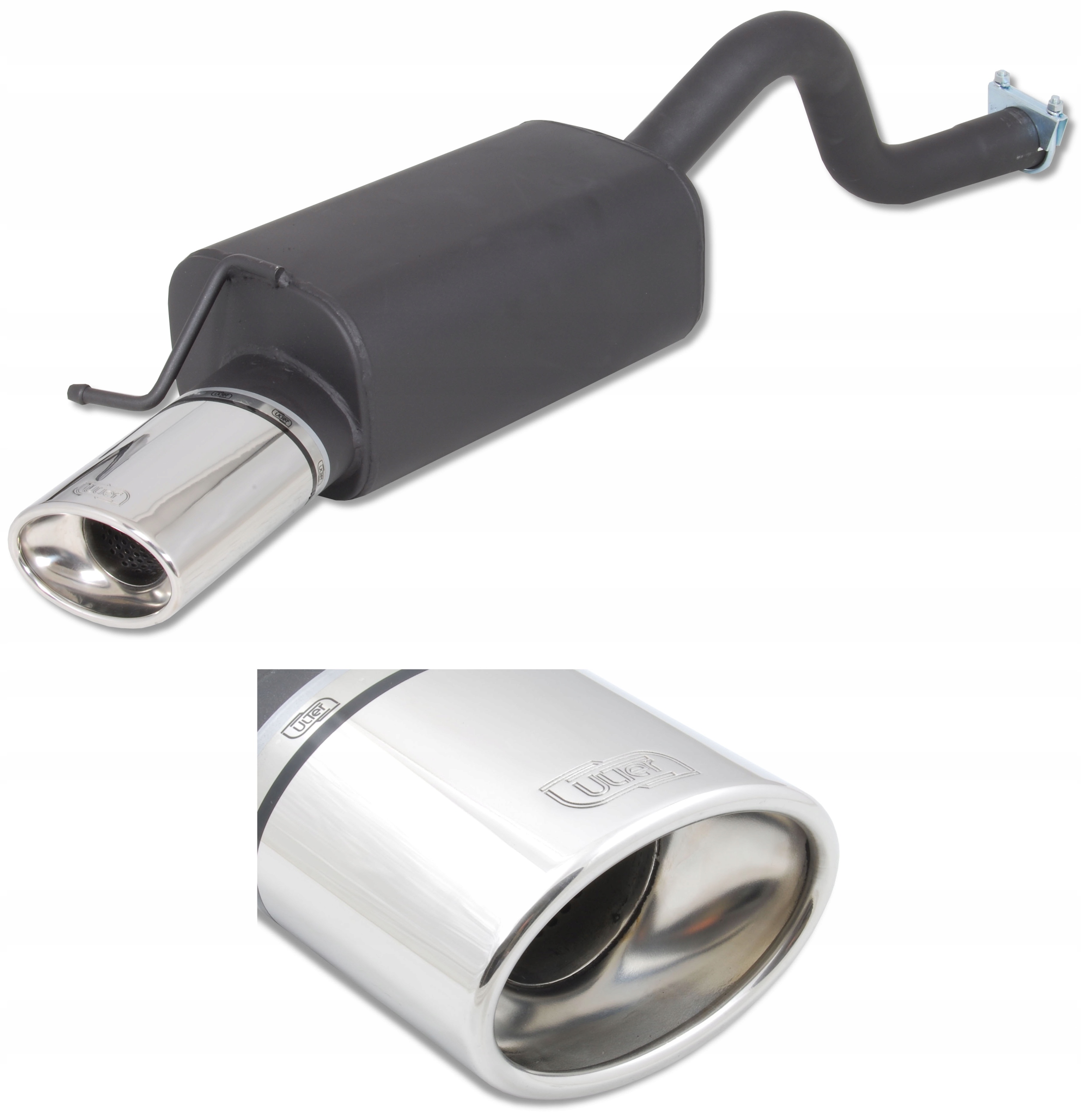 122-115/26 (2) - Спортивний глушник RENAULT TWINGO 2 RS 1.6 98 кВт