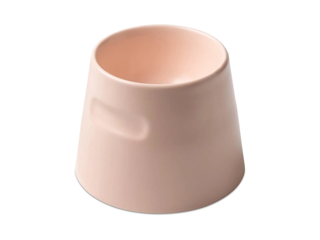 Levně Designová miska pro kočky Tower růžová