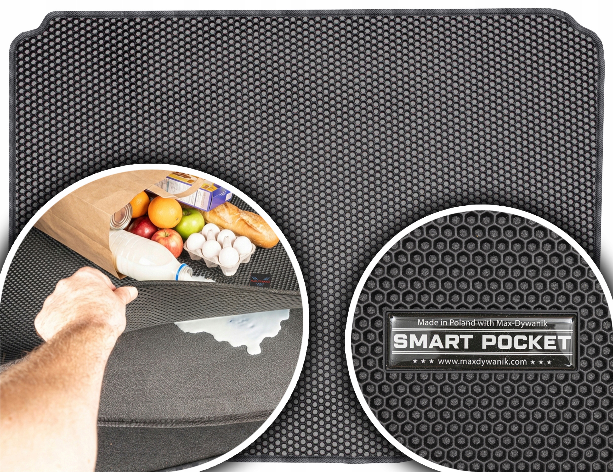 Peugeot 307 Cabrio 2001-2008 Vložka do zavazadlového prostoru Eva Smart Pocket