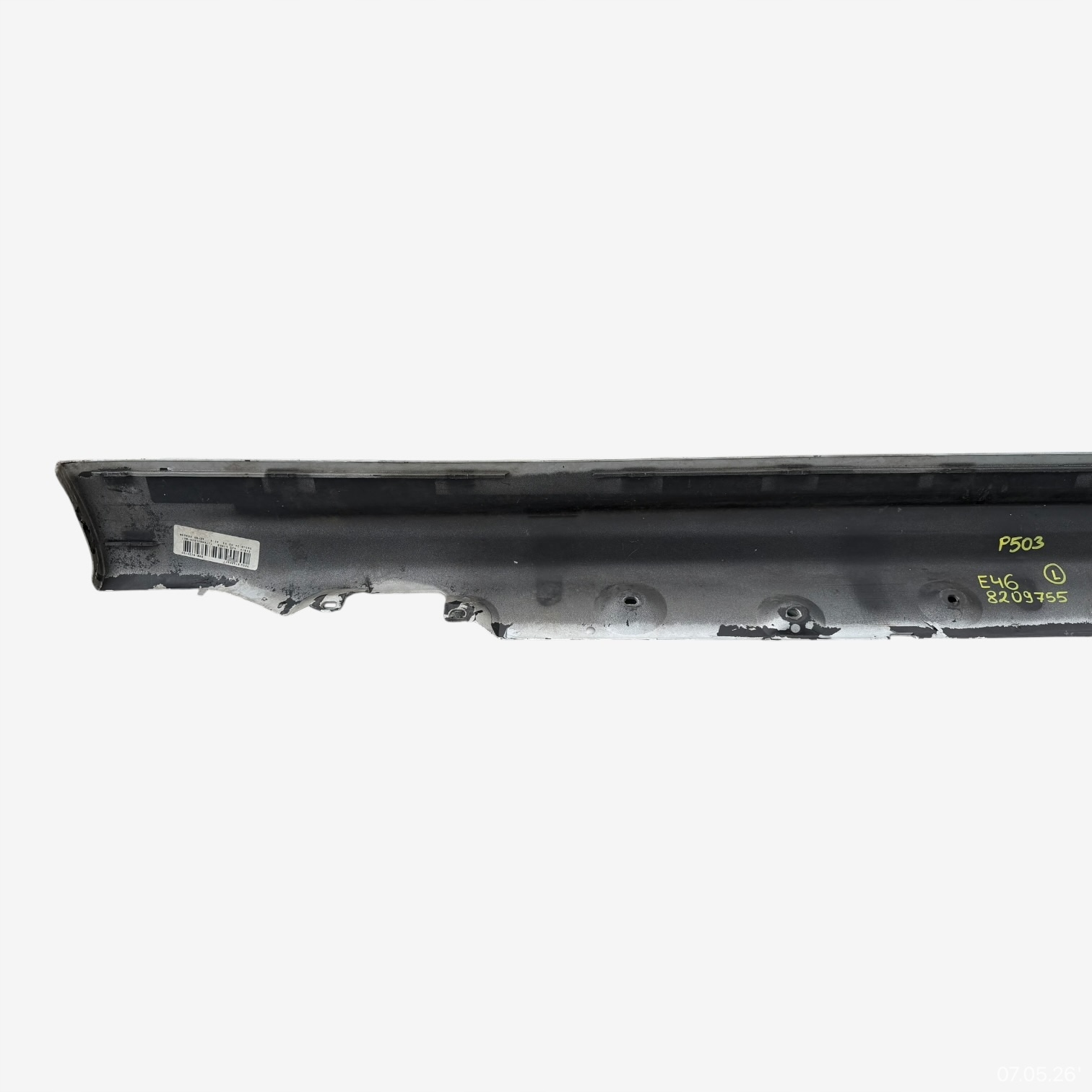 moulding threshold left BMW 3 E46 8209755
