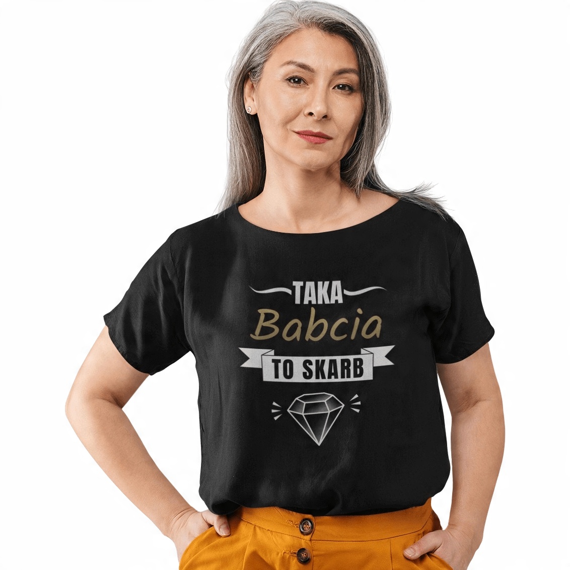 

T-shirt Koszulka Damska Prezent Na Dzień Dla Babci