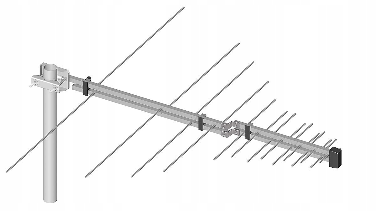 Logaritmicko-periodická Anténa ATK-LOG/5-12/21-60 Dipol