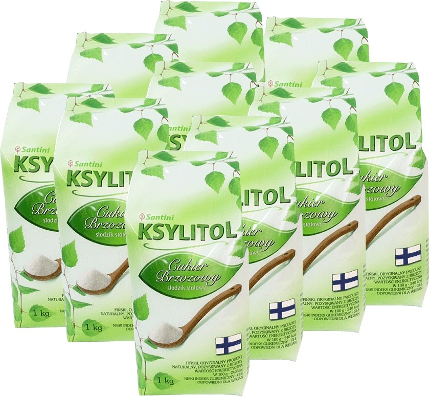 Levně Sada xylitolová taška 10 x 1 kg