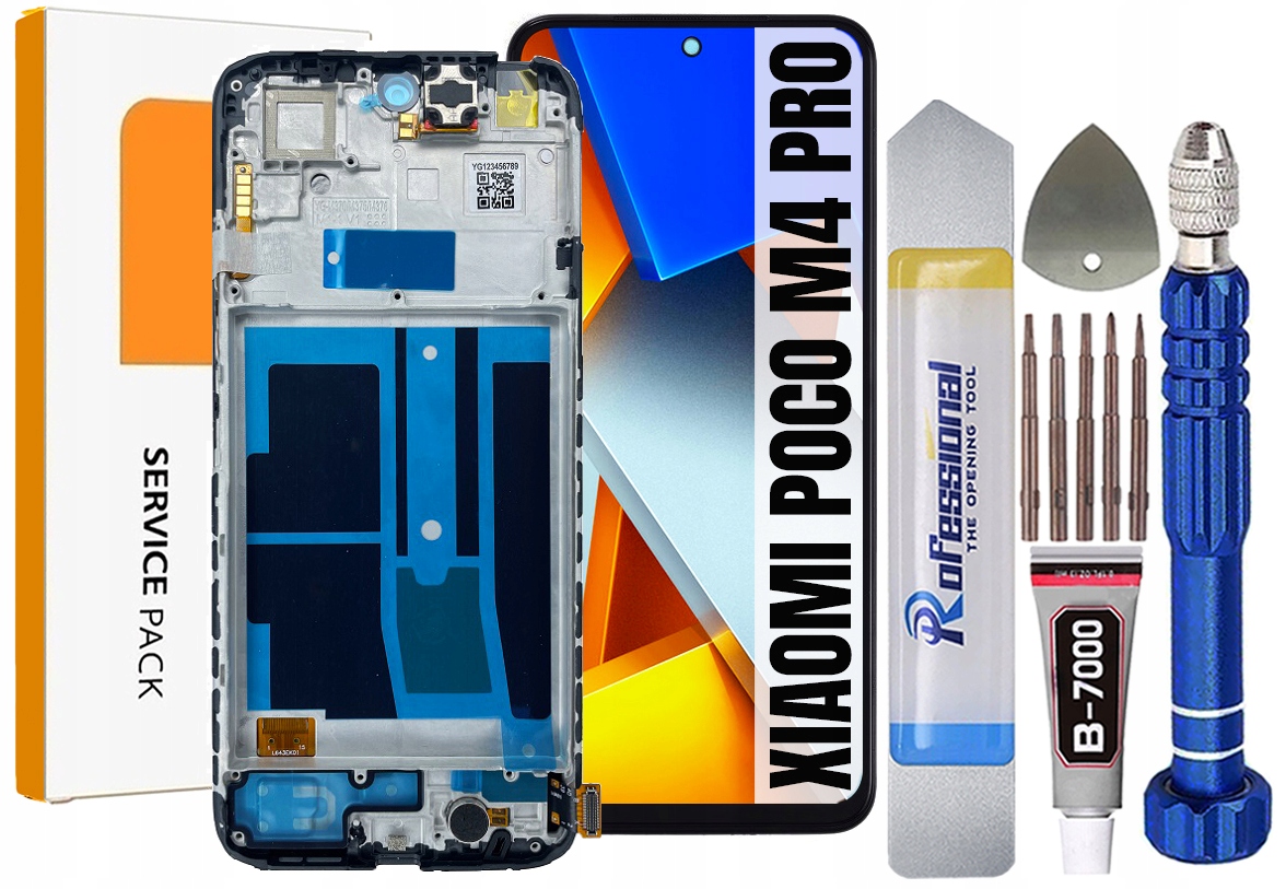 Displej Pro Xiaomi Poco M4 Pro 4G Originál Oem Obrazovka Rámeček