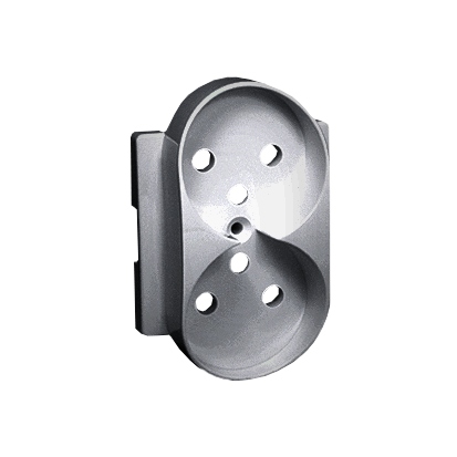 

SIMON82 Pokrywa gniazda podwójnego z/u aluminium
