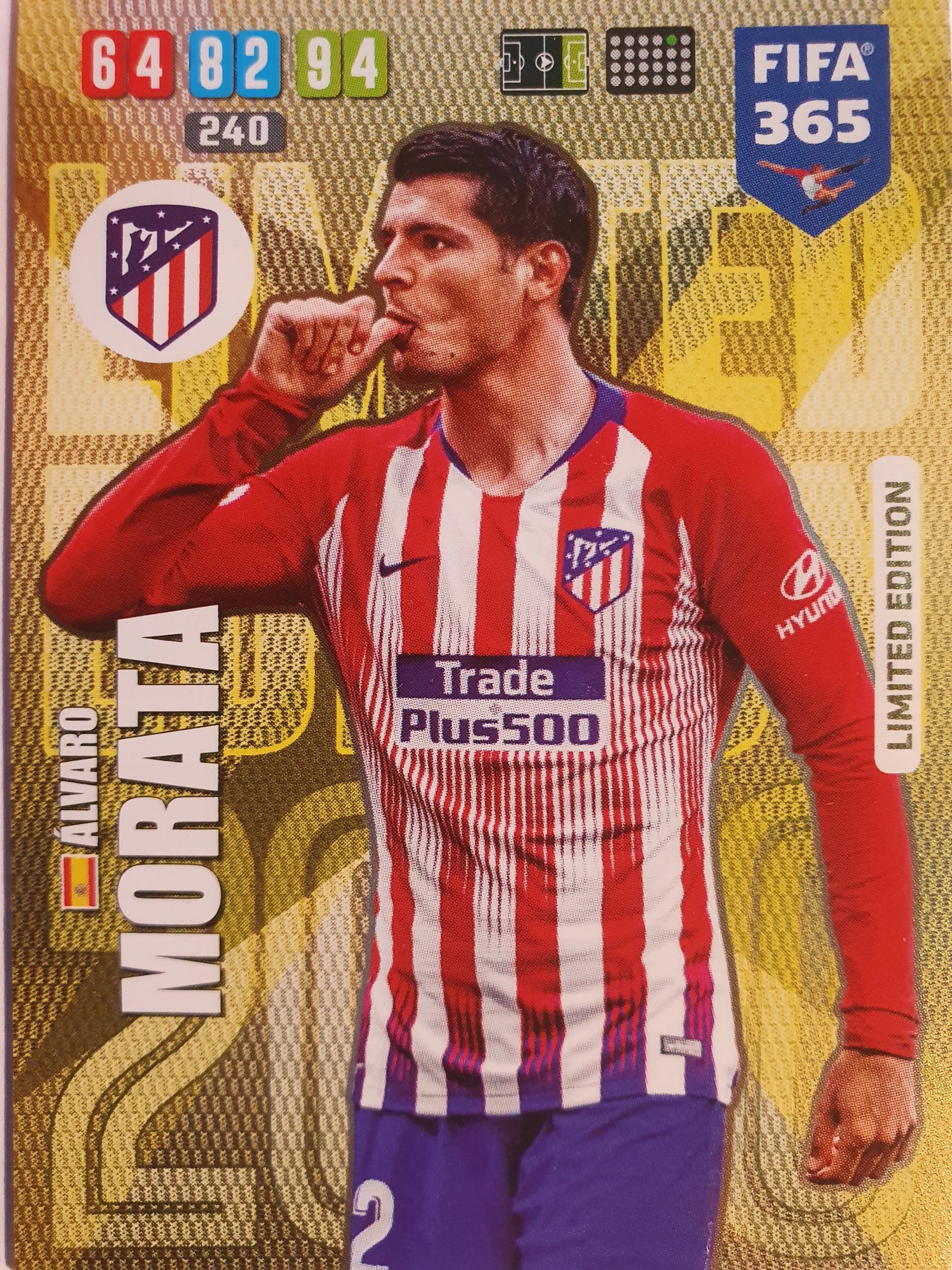 Panini FIFA 365 2020 Limited Edition MORATA