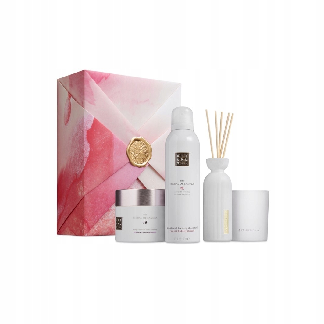 Rituals Rituál Sakura Bestsellers Set L Pěnové Tyčky Svíčka
