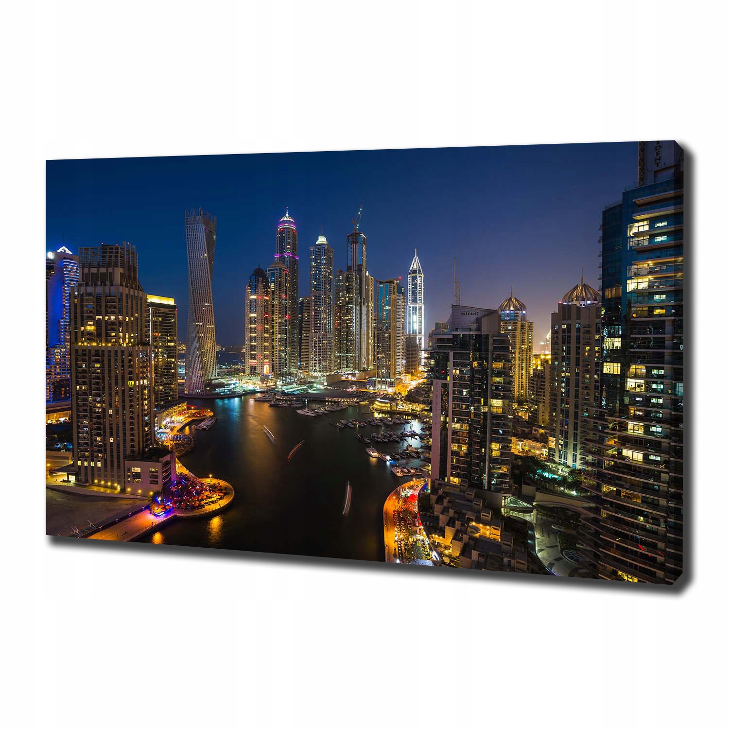 

Foto obraz na płótnie Marina w Dubaju 100x70 cm
