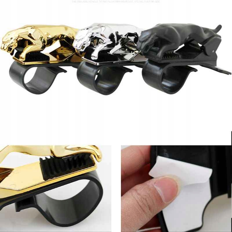 UCHWYT NA TELEFON GPS PULPIT LEOPARD SREBRNY Producent inny