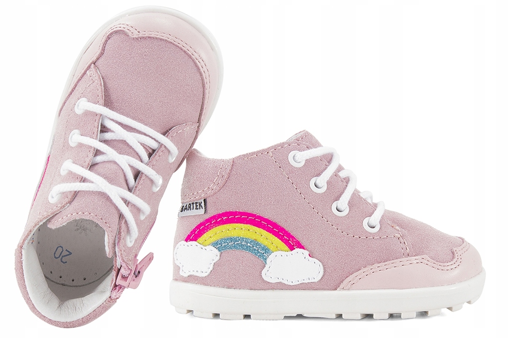 

Bartek 71190 Trzewiki Dziewczęce Półbuty różowe 22