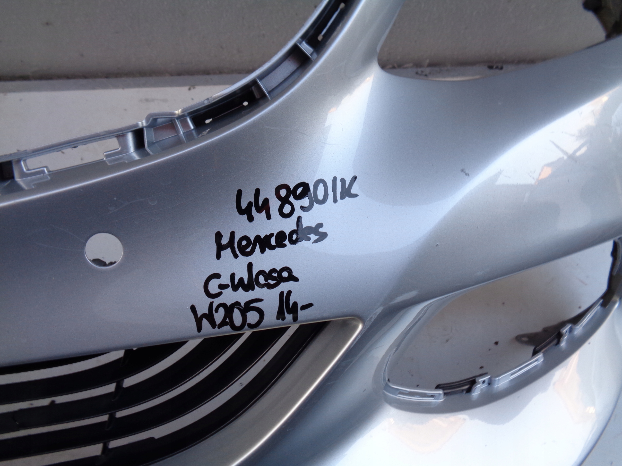 front bumper MERCEDES C-KLASA W205 14- EXCLUSIVE NR 44890