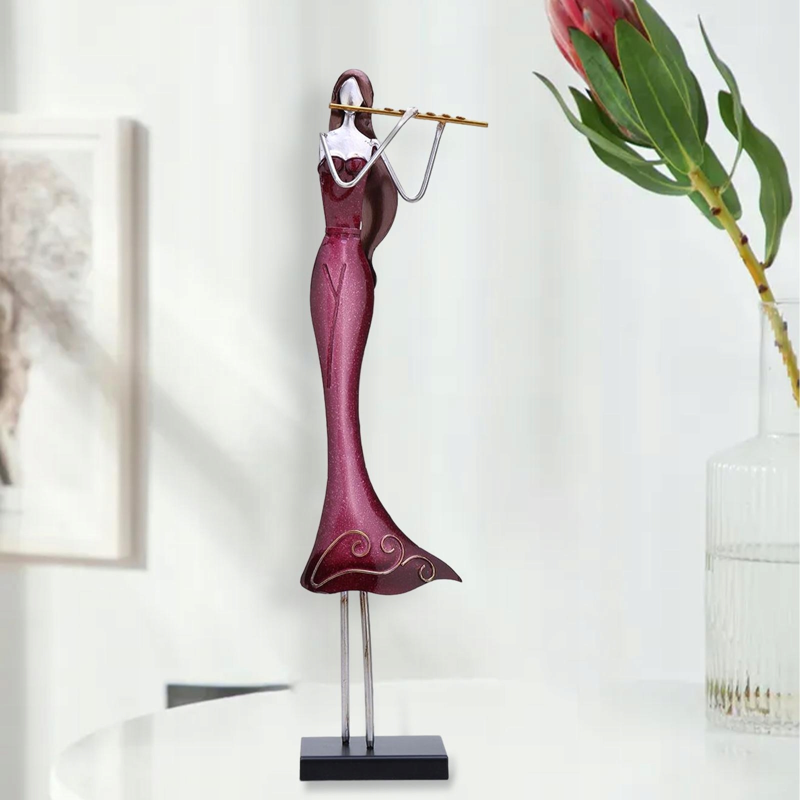 Figurka wróżki, malowana metalowa statuetka Opcja2 Minimalny wiek dziecka 18