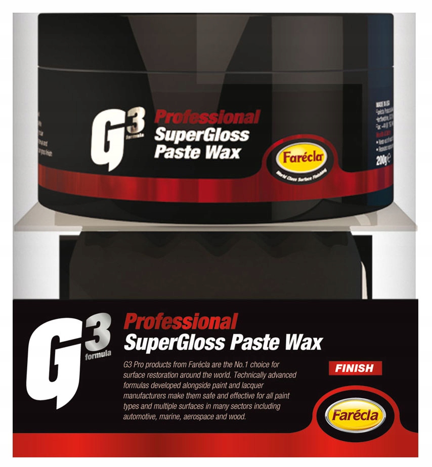 

Farecla Supergloss Paste Wax Wosk W Paście 200g