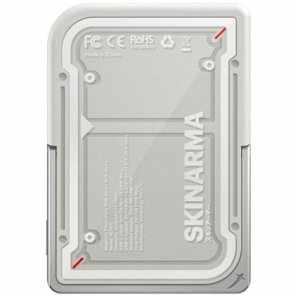 Powerbanka Skinarma Nexus Mecha Magnetic Kick-Stand 5000mAh 20W Pd Usb-c Ma