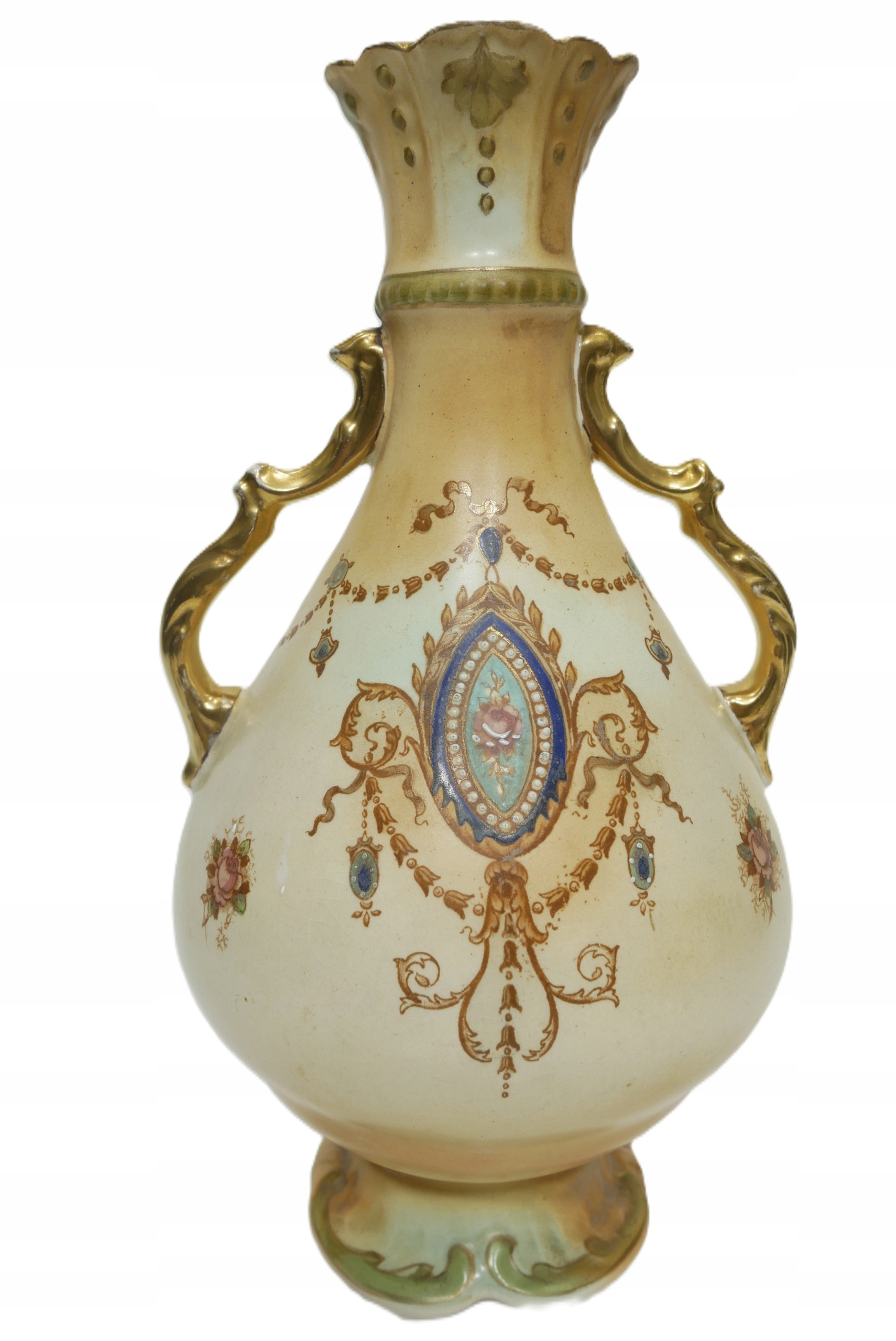 ANTYK - WAZON - CROWN DEVON