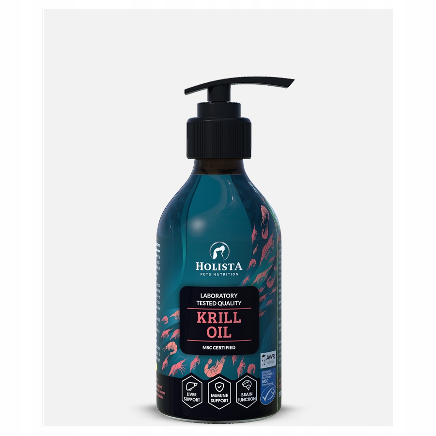 Holista olej z kryla dla psa i kota 200ml