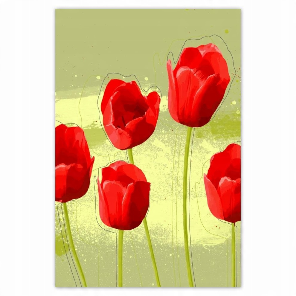 

Plakat 62x93 Maki Abstrakcja