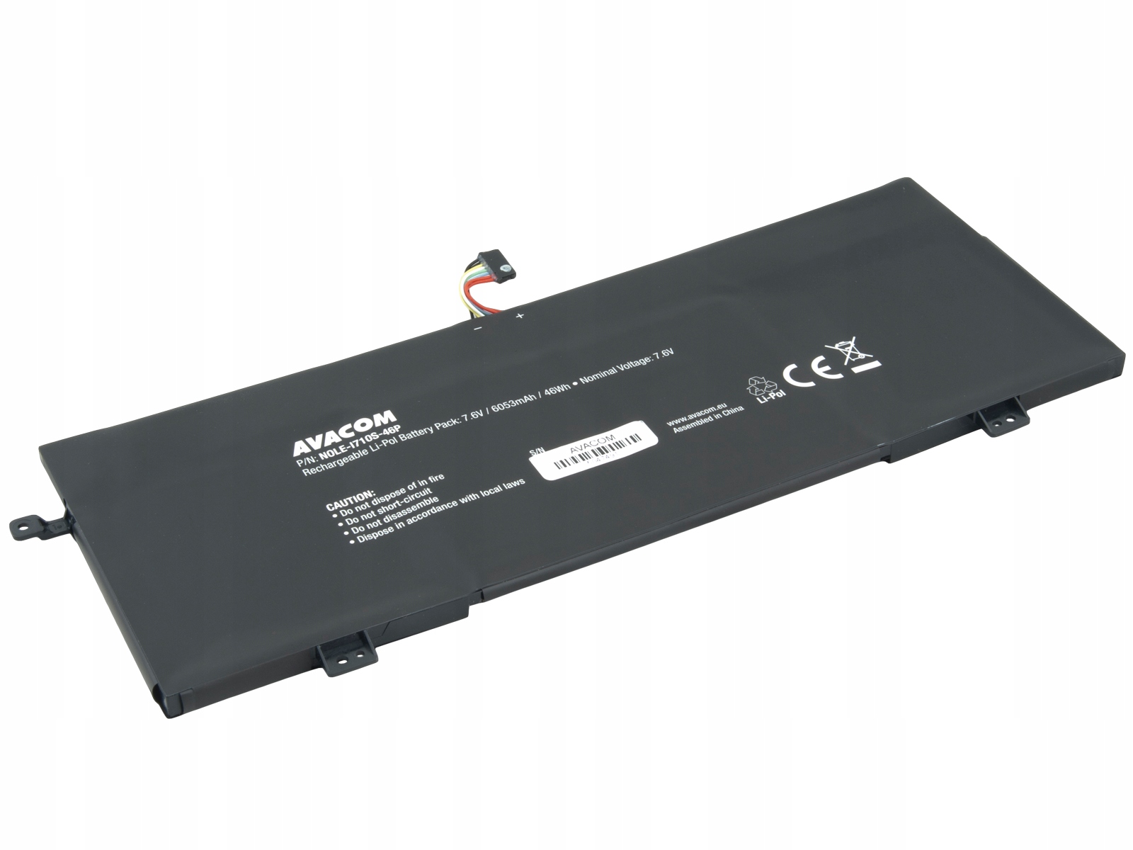 Batéria Avacom pre Lenovo IdeaPad 710S-13 Series Li-Pol 7, 6 V 6053mAh…