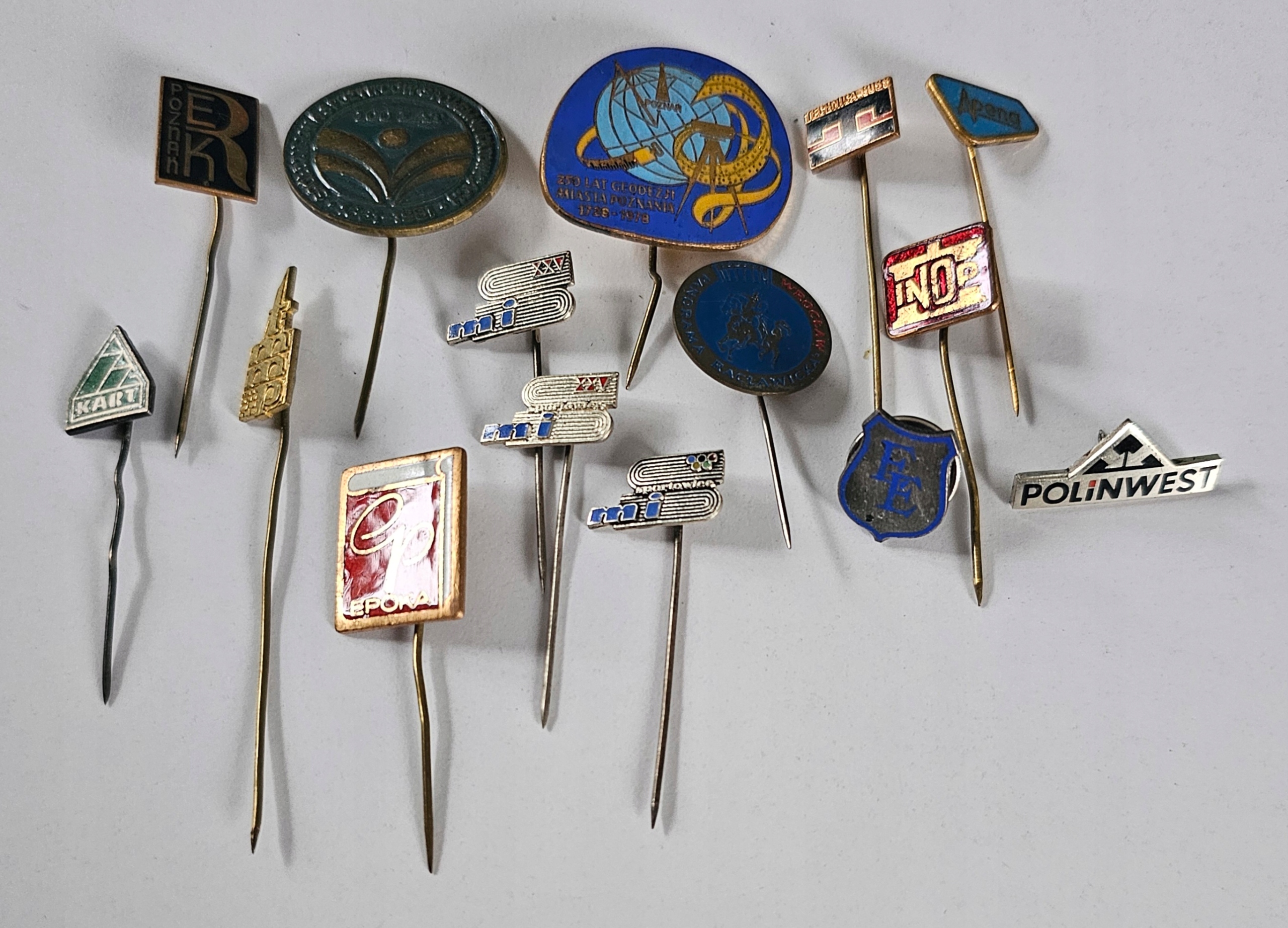 15xODZNAKA POLSKA PRL - KOMPLET 15 SZTUK