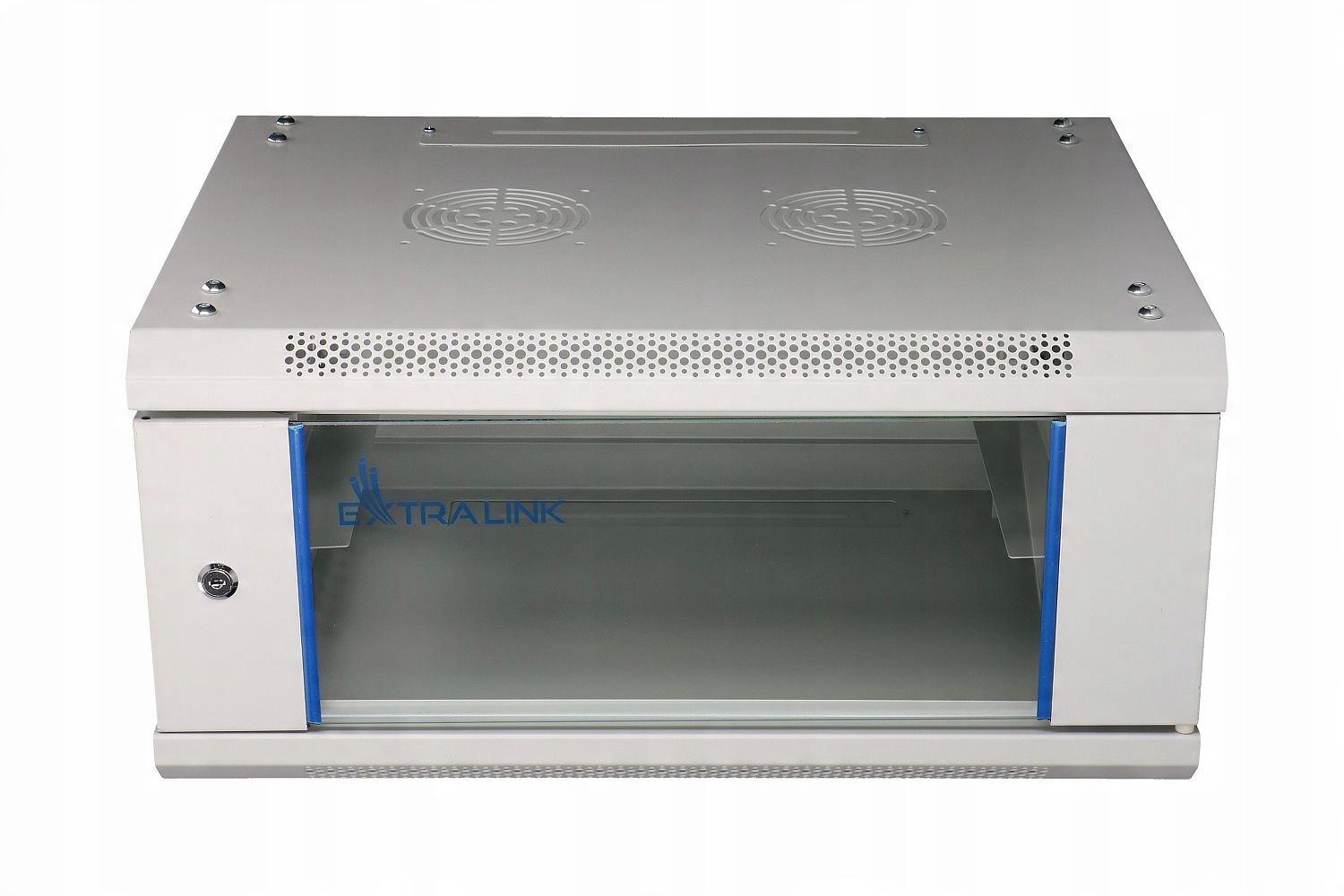 

Szafa rack montowana na ścianie 4U 600x450 Szara
