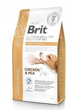Levně Brit Veterinary Diets Dog Gf Cardio Renal 2kg