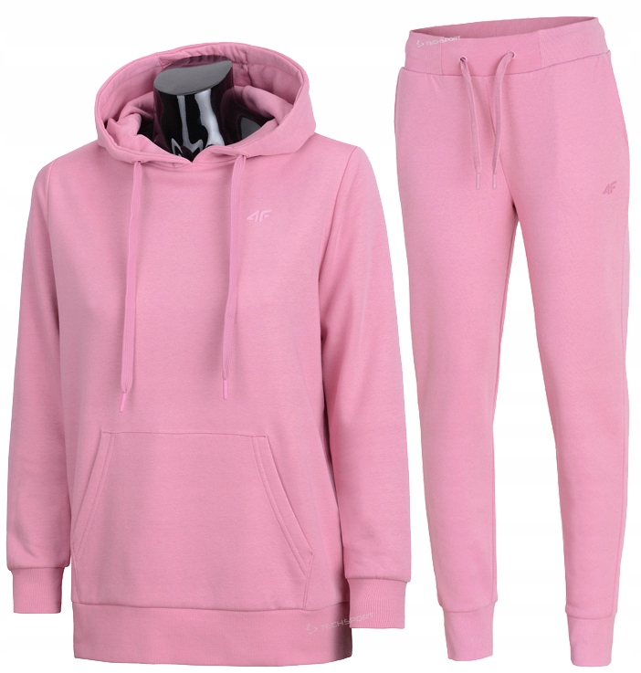

4F Damski Dres Bawełna Komplet Bluza Spodnie L