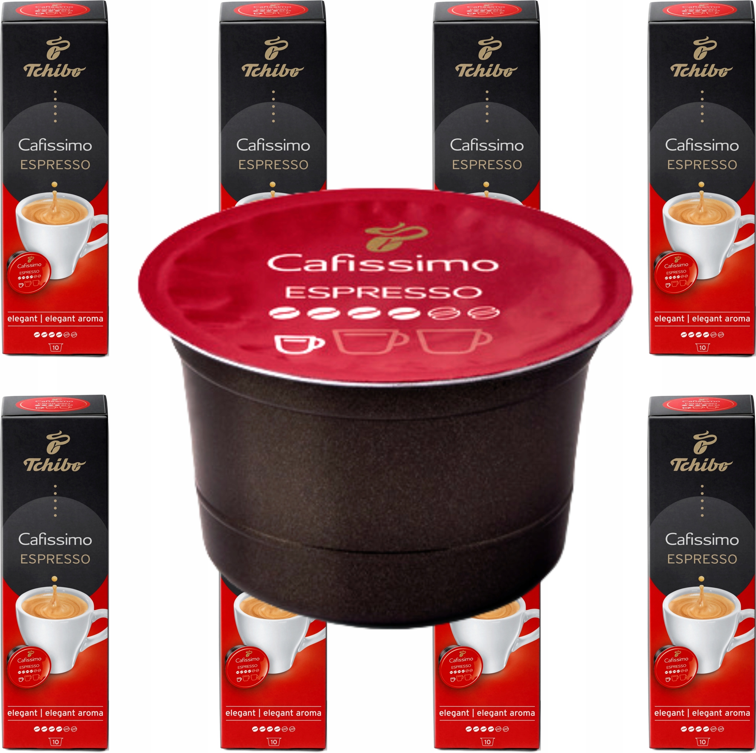 80 Kapsułek Tchibo Cafissimo Espresso Elegant