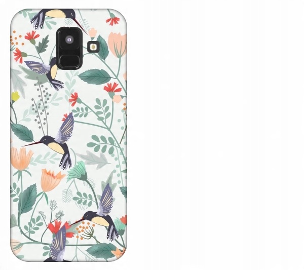 

Etui pokrowiec Samsung Galaxy A6 2018 Tropical flo