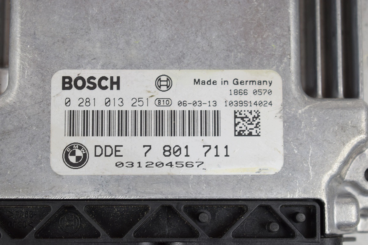 computer control unit * BMW 0281013251 DDE 7801711