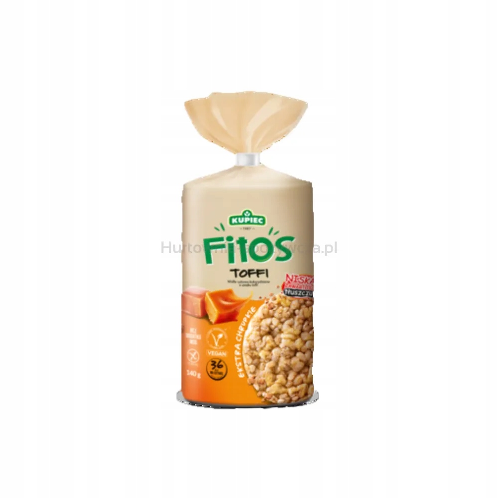 Kupec Rýžové kukuřičné oplatky toffi 140 g
