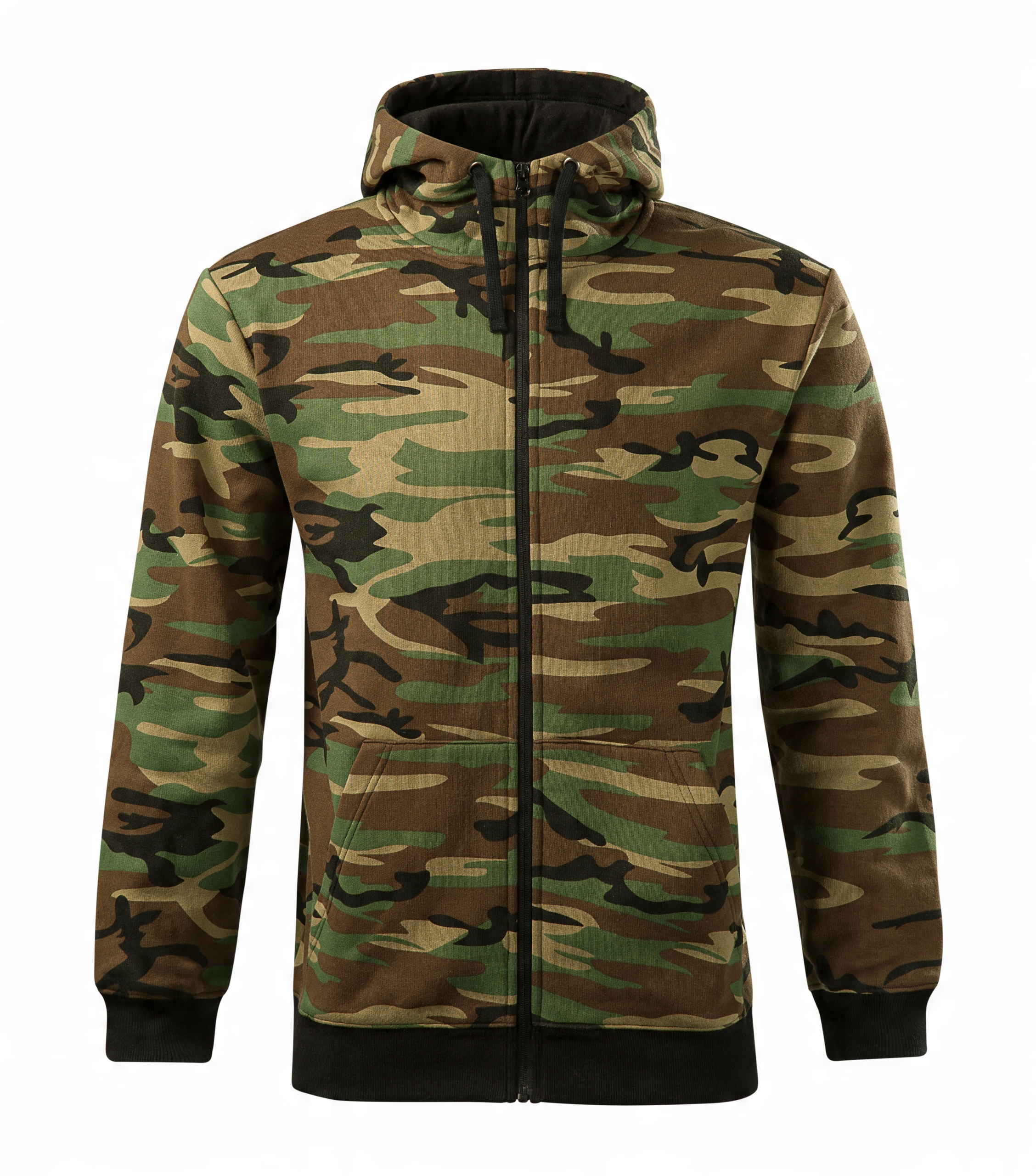 

Bluza męska Camo Zipper Malfini Moro camouflage M