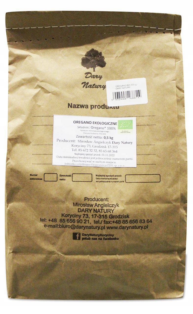 Oregano Bio 500 g Horeca (dary Přírody)