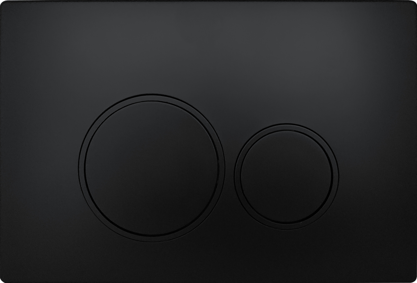 Wc splachovací tlačítko Dop černé matné pro stojan Geberit Duofix Delta UP100