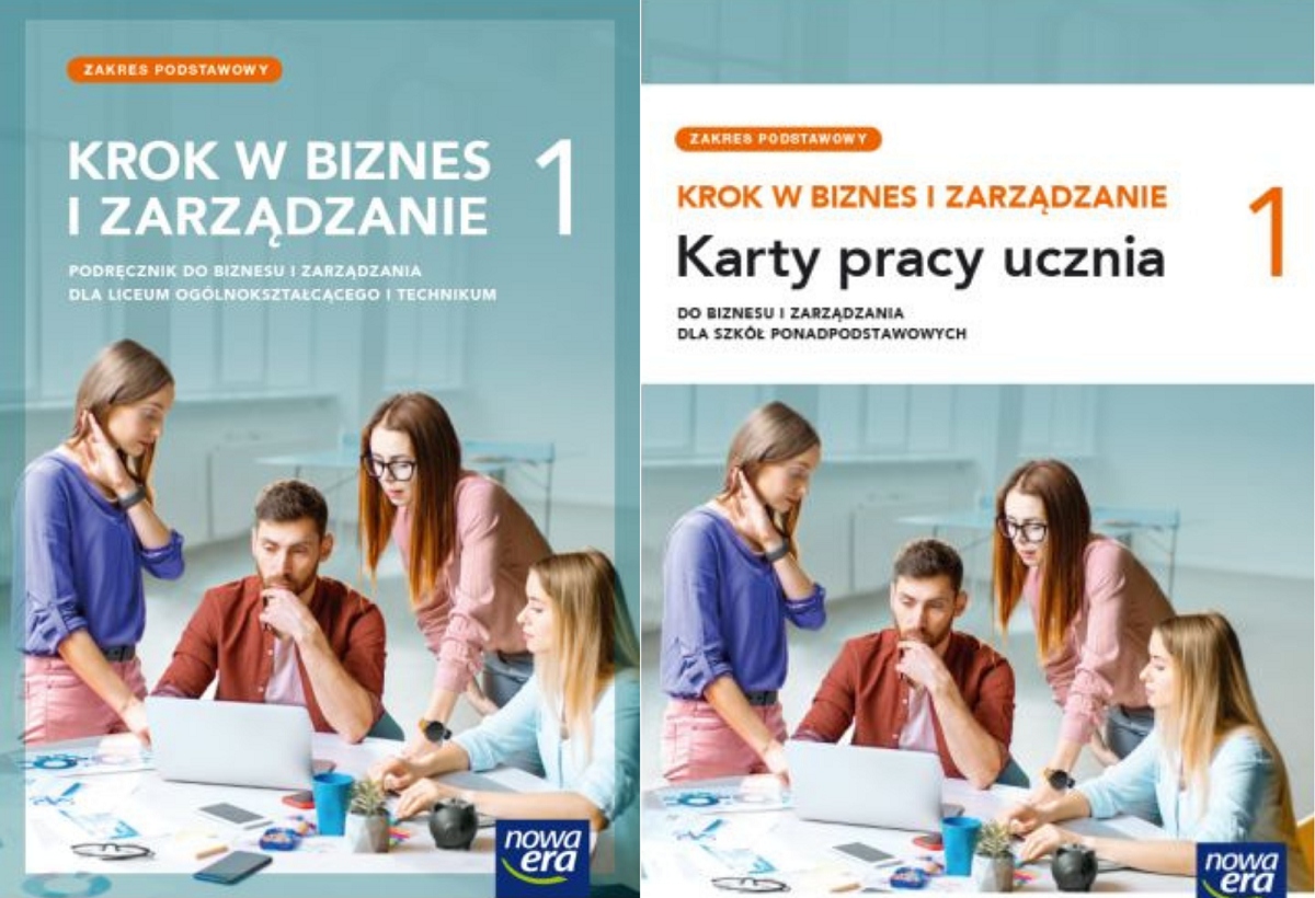 Krok w biznes i zarządzanie 1. LO. Zestaw