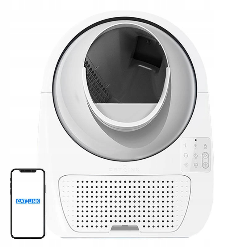 Levně Inteligentní samočistící kočičí toaleta pro kočky Catlink Pro-X Luxury Version