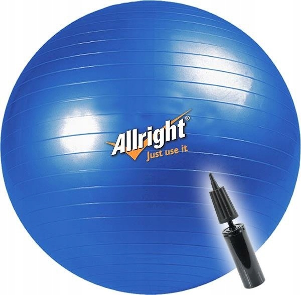 

Piłka Gimnastyczna Treningowa Allright 55cm Pompka