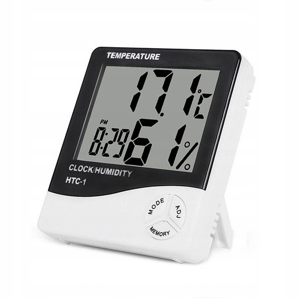 

Cyfrowy Termometr Higrometr Stacja Pogody Zegar