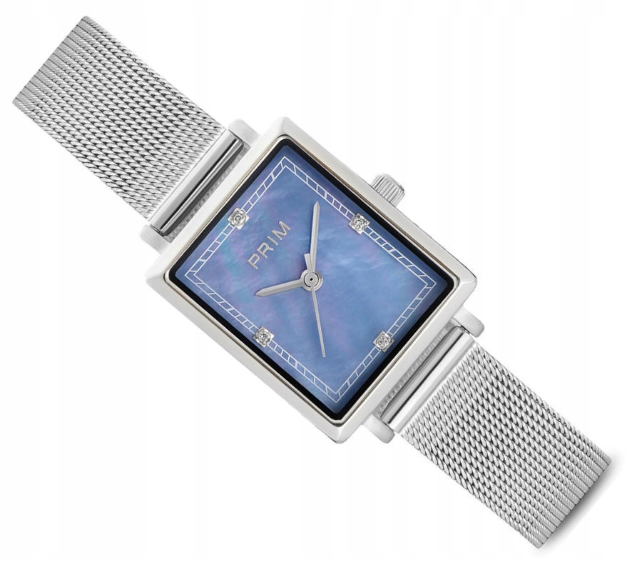 Dámské Vodotěsné Ocelové Hodinky S Diamanty Prim Aria W02P.13219.B