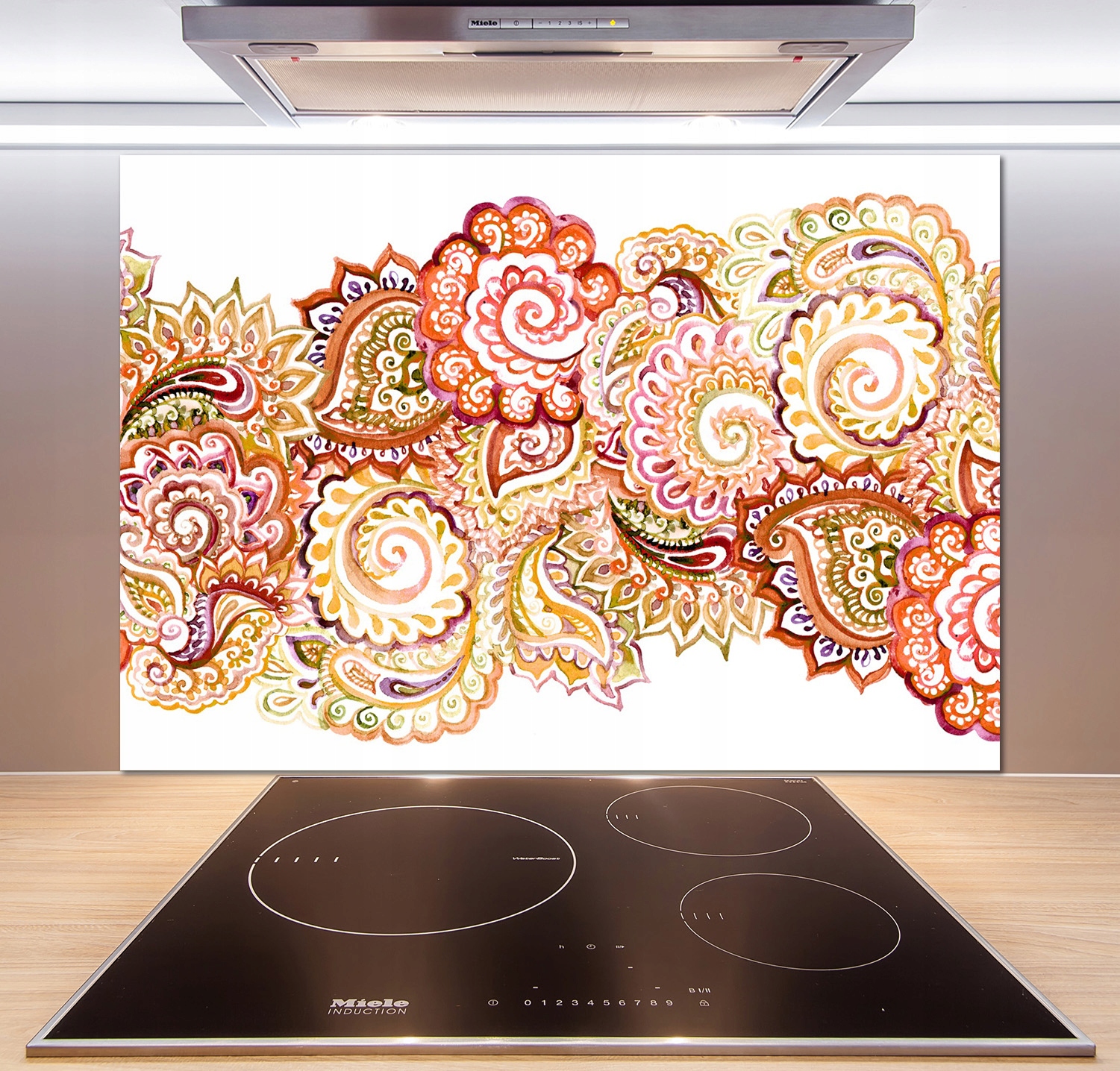

Panel między meble w kuchni Ornamenty 100x70 +klej