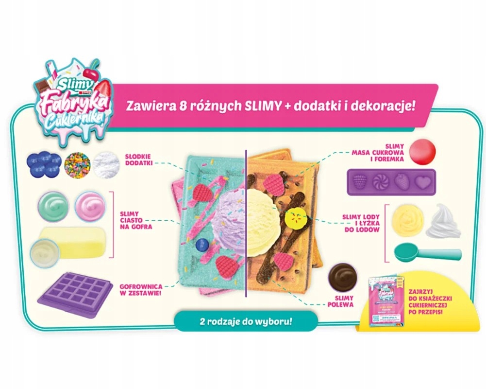 EPEE SLIMY FABRYKA CUKIERNIKA GOFRY 2 KREATYWNA ZABAWA Kod producenta 8591945094572